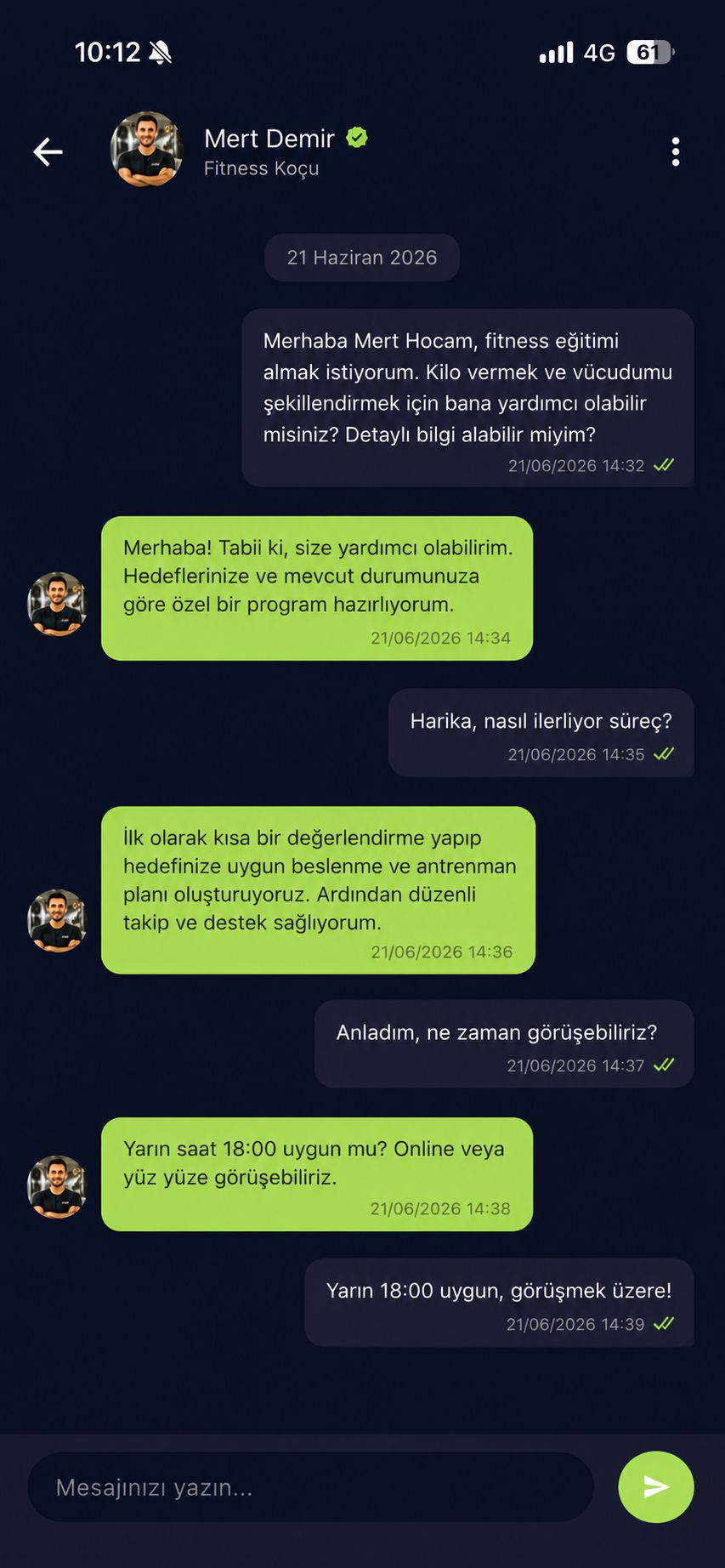 İletişime Geç Ekran Görüntüsü